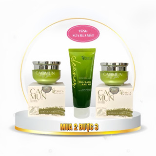 [Tặng Sữa Mặt] Combo 2 Hộp Kem Face Cao Mụn Sica White Chiết Xuất Khổ Qua Diếp Cá Làm Đẹp Da