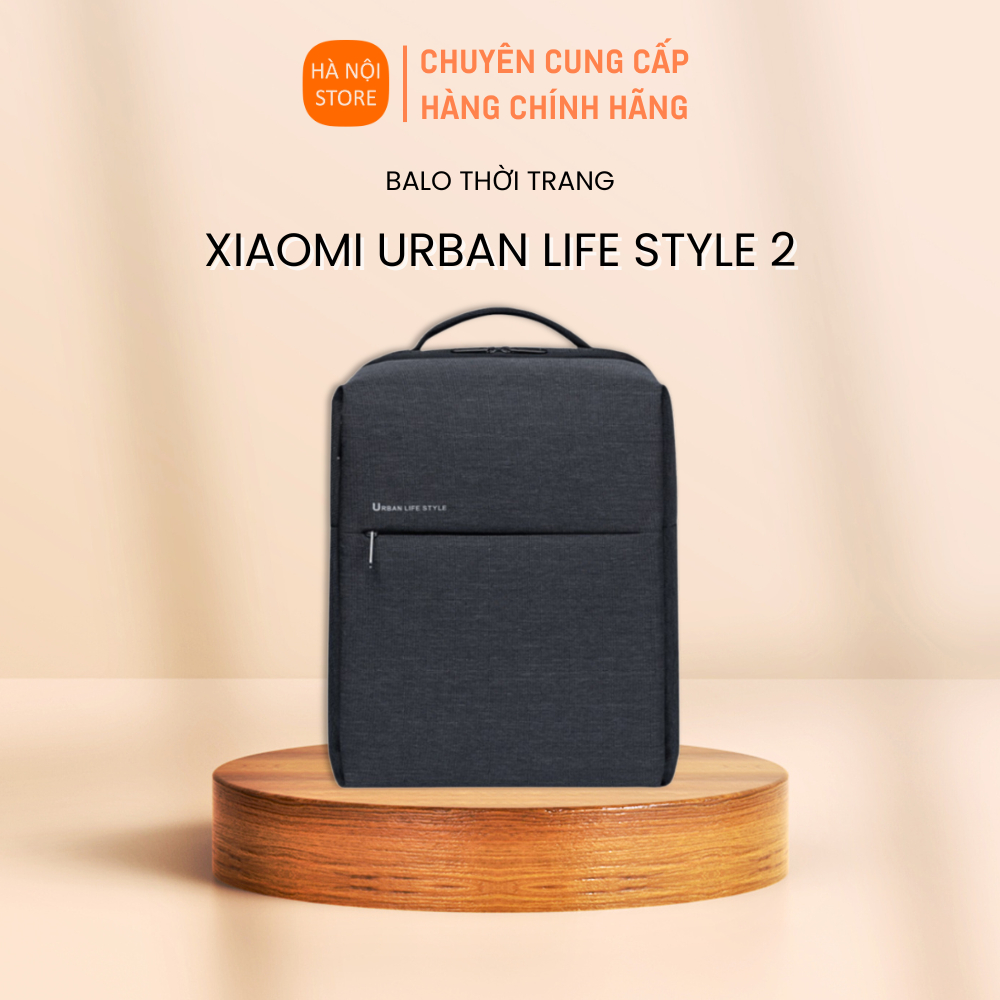 Balo thời trang Xiaomi Urban Life Style 2, thể tích 17L, để vừa laptop 15.6inch, Balo BUSINESS BACKP