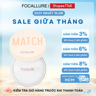 Focallure phấn phủ lì dạng bột kiểm soát dầu lâu trôi 15g