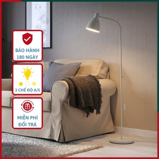 Đèn cây đứng kiểu lersta điều chỉnh kích thước kèm bóng chống cận 3 chế độ ánh sáng đèn decor phòng khách bảo hành 2 năm