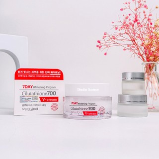 Kem dưỡng trắng 7Day Whitening Program Glutathione 700 V-Cream