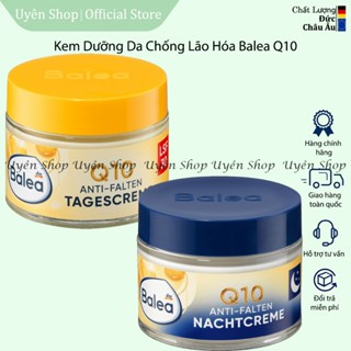 Kem Dưỡng Da Chống Lão Hóa Balea Q10 HÀNG ĐỨC, Phục hồi da, Giảm Nếp Nhăn, dùng ngày và đêm, lọ 50ml