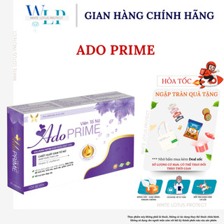 [HCM] Ado Prime Viên tố nữ, nội tiết tố, hỗ trợ làm đẹp da (H/30 viên)