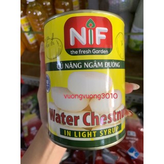 Củ năng đóng lon NIf 560gr