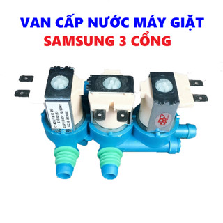 Van cấp nước máy giặt samsung 3 cổng [FREESHIP] Van điện từ máy giặt Samsung 3 cổng