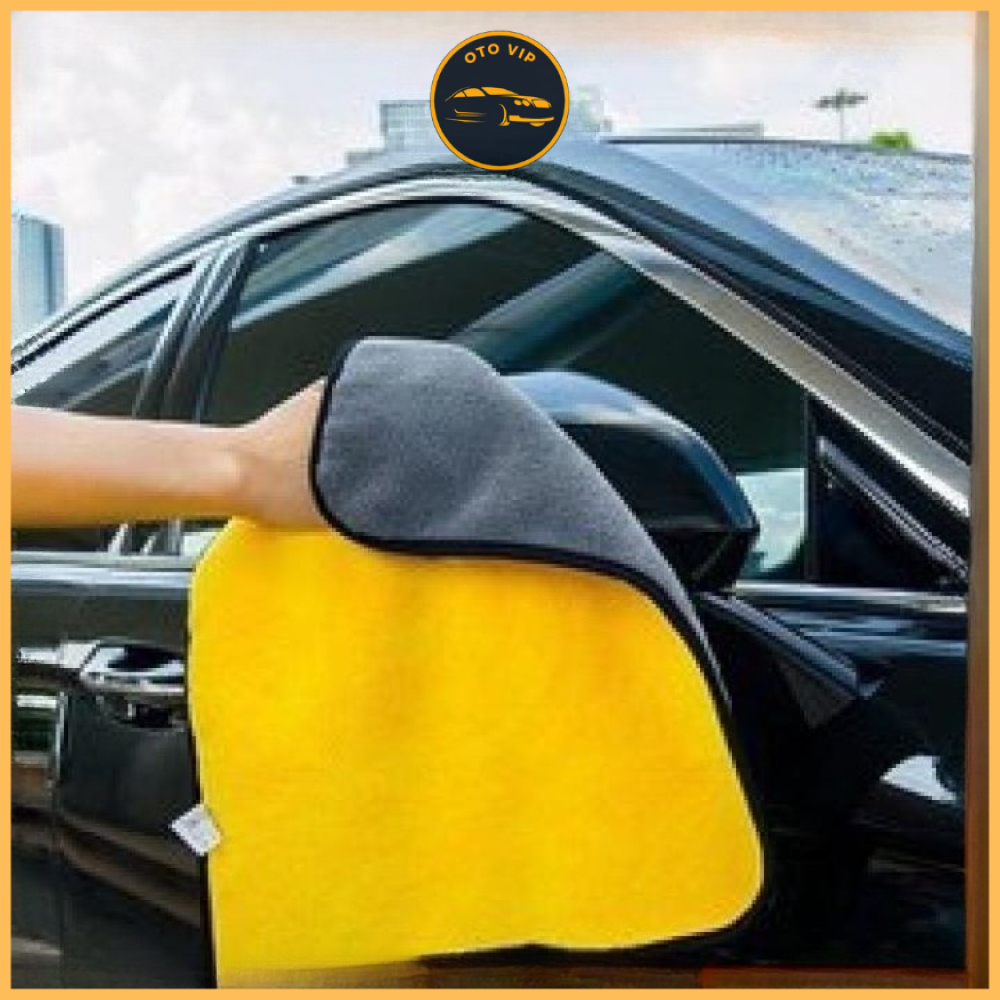 Set 2 khăn, 3 khăn lau xe mềm mịn thấm hút nước tốt Chuyên Dụng lau rửa xe hơi, Ô Tô, xe máy, Gia Đình