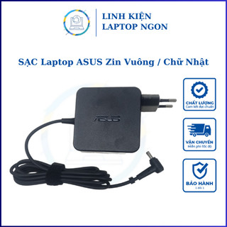 SẠC Laptop ASUS Zin 19V Vuông/Chữ Nhật  2.37A/3.42A/4.74A - Mới 100% Dùng Cho Nhiều Model Máy Asus