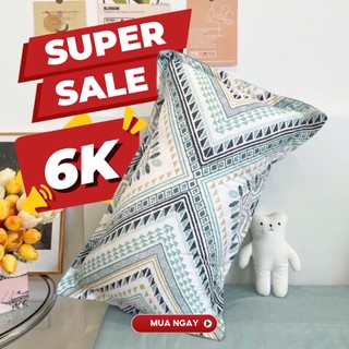 Vỏ gối áo gối đầu chất cotton poly 45x65cm,lẻ 1 cái