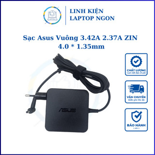Sạc laptop asus vuông 3.42a 2.37a zin - 4.0 * 1.35mm dùng cho nhiều model máy asus