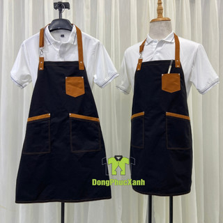 Tạp dề Barista Tạp dề pha chế Tạp dề Nam Nữ phục vụ Cafe Trà Sữa Tạp dề cao cấp Tạp dề mẫu đẹp