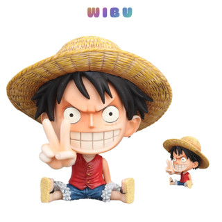 Mô hình One Piece chibi Luffy cực dễ thương cao 9cm , figure one piece