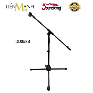 [Chính Hãng] Chân Micro 3 Chân Soundking DD058B - Giá Đỡ Đế Kẹp Bom Mic Đứng Thu Âm Sân Khấu Microphone DD058 Boom