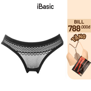 Quần lót nữ ren lưới phom bikini iBasic PANW168