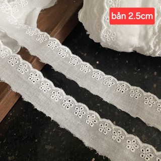 Ren thô boi trang trí, size 2.5cm đến 6 cm ( 5 mét )