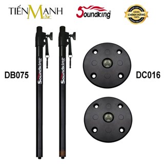 [Chính Hãng] Cây Chống Loa Soundking DB075 - Chân Cọc Cắm, Giá Đỡ Speaker Sân Khấu Kèm Đĩa Thép DC016 Có Ren Vặn