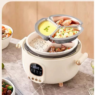  NỒI ĐIỆN ÁP SUẤT ĐA NĂNG 3 NGĂN 5L MẪU 2024- HÀNG CHÍNH HÃNG 