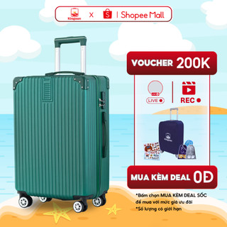 Vali kéo du lịch Kingsun KS-218 Size 24 nhựa được bảo hành 5 năm