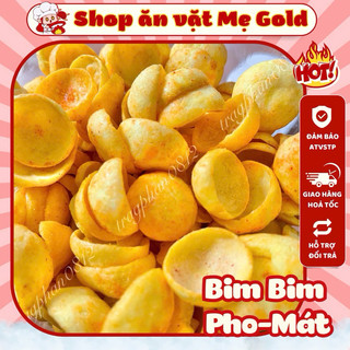 Bánh snack phồng lắc phomai, bim phô-mát, lá sen (500g)