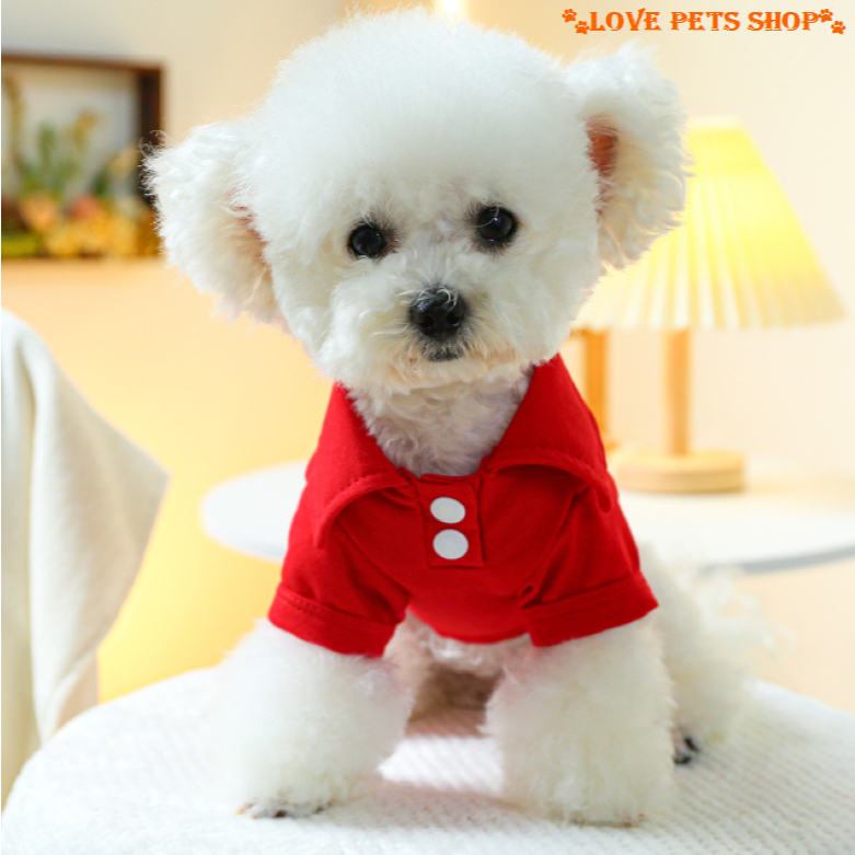 Áo cho Chó Mèo kiểu dáng Polo - Love Pets Shop