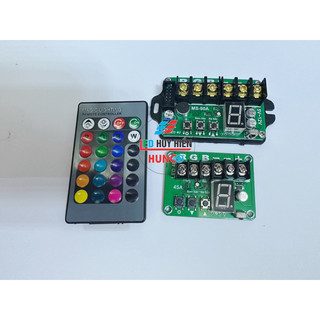 Mạch điều khiển Led 7 màu 30A, 45A, 90A, 180A (Cpu Led rgb)