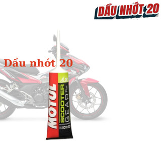 Nhớt hộp số (láp) xe tay ga cao cấp Motul Scooter Gear Plus  80W90 120ml, hàng xịn giá tốt, hàng xịn giá tốt