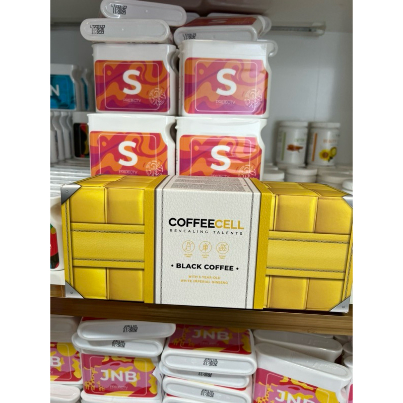 Chính Hãng- Cà phê đen COFFEECELL với nhân sâm hoàng đế