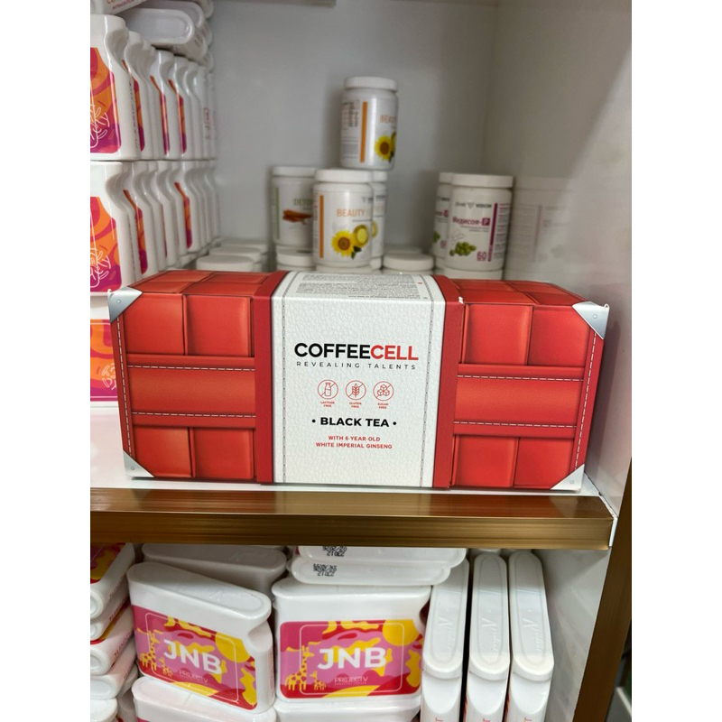 Chính hãng- COFFEECELL Chè Đen Với Nhân Sâm Hoàng Đế