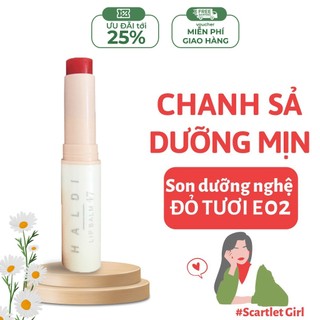Son Dưỡng Có Màu Đỏ Tươi, Môi Xinh Sang Chảnh, Mềm Mịn, Hết Khô Nứt Son Dưỡng 2 Trong 1|E02 Đỏ Tươi