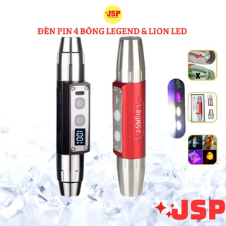 Đèn pin soi đá quy 4 bóng J-Shifire JSP 6 chế độ đèn soi cua đèn soi đá quy  giấy tờ tặng ruby thô