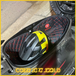 Lót cốp da xe Yamaha Grande (đủ các đời xe, shop có phân loại chi tiết) CÓ TÚI thêu logo Siêu Đẹp