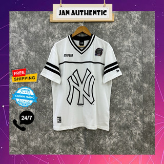 Áo Thun NEW ERA Jersey NY Trắng Auth | Jan.Authentic