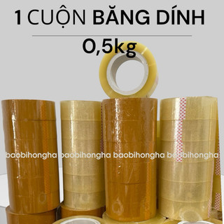 Băng dính có 3 màu 3 kg( 5 lạng/ cuộn) lõi nhựa loại đẹp, dầy dặn, dai