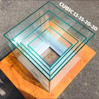    Chỉ Hỏa tốc Hà Nội  Bể Cubic Siêu Trong - Bể Cá Mini Thuỷ Sinh Cá Cảnh - Tép Cảnh - Bể Kính cubic 