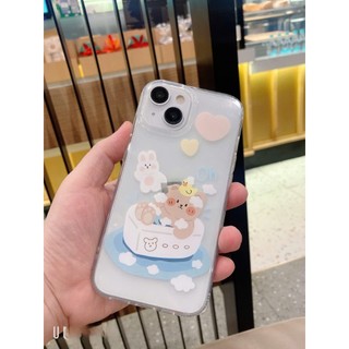 Ốp lưng iPhone CAMERA VUÔNG THỎ và GẤU 7Plus/8Plus/ X/ XSMax/ 11/12/13/14/15