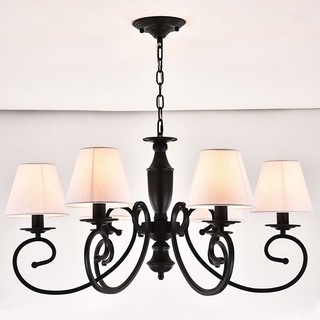 Đèn thả chùm chao vải, Đèn thả chùm Decor trang trí nội thất phòng cách Bắc Âu