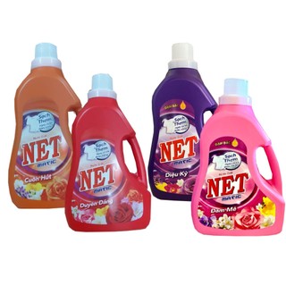 Nước Giặt NET Matic 4 màu can 3.3kg 