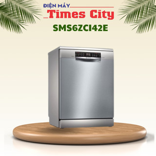 Máy rửa bát bosch 14 bộ seri 6 sms6zci42e có sấy zeolith