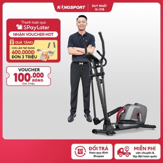 Xe đạp tập KINGSPORT Elliptical Bike EB-8903 tập luyện toàn thân, tích hợp đồng hồ đo lường chỉ số
