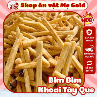 Snack khoai tây que, que khoai tây phomai, ngó sen tẩm vị giòn tan (500g)