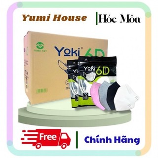 Thùng 200 cái Khẩu trang 6D Mask Platinum Người Lớn 5 lớp kháng khuẩn