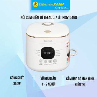Nồi cơm điện tử tefal 0.7 lít rk515168