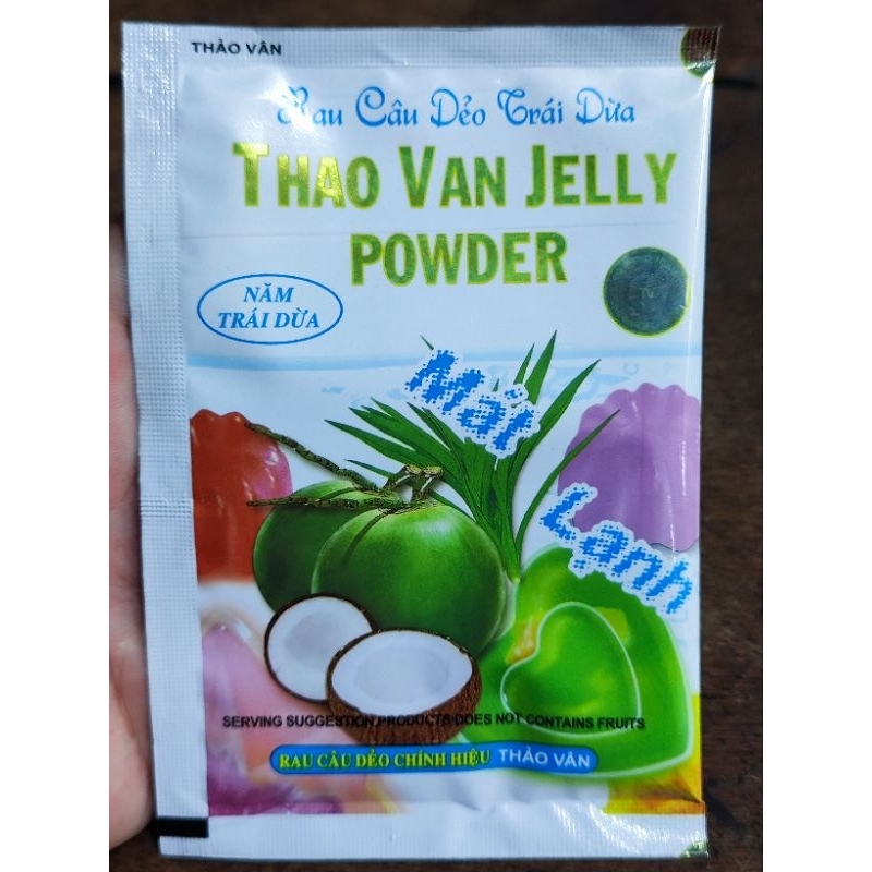 Rau câu dẻo Thảo Vân gói 10g