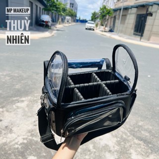  Cốp đựng mỹ phẩm cá nhân nắp trong có dây đeo 