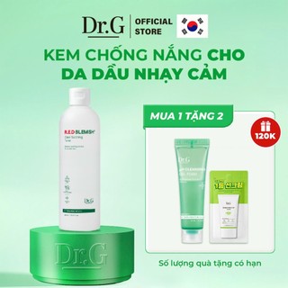 Nước hoa hồng Dr.G R.E.D Blemish Clear Soothing Toner 300ml Làm Dịu Và Dưỡng Ẩm Cho Da