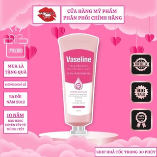  Kem Dưỡng Da Gót Chân & Tay và Móng Vaseline Deep Moisture Hand & Nail Cream 
