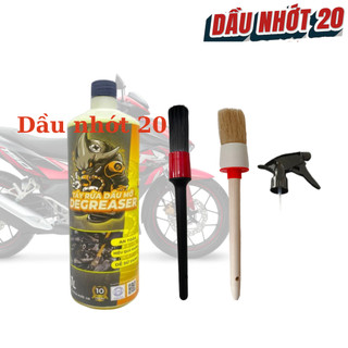[MẪU MỚI] [Combo] SPRAYKING ULTRA CLEAN DUNG DỊCH RỬA DẦU NHỚT BÙN ĐẤT VỆ SINH SÊN KÈM CỌ CÁN ĐEN