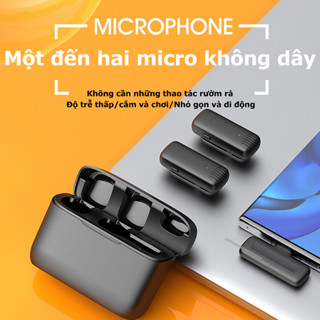 Micro không dây Ồn Cao Cấp Bộ lọc tiếng ồn dùng livetream ghi âm quay video đàm thoại/ipad/ máy tính