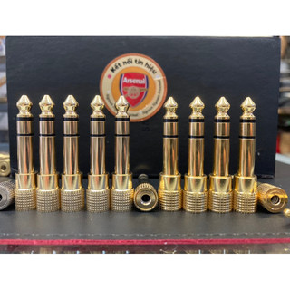 Jack rắc chuyển đổi từ 6ly (6,35- 6,5 ly) sang 3.5 ly  (3,5 ly) nhập khẩu. Jack chuyển 6.5mm dương ra 3.5mm âm