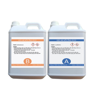 Keo Epoxy Hai Thành Phần AB Nối Ông Ren PCCC - 10KG