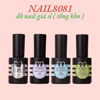 Base top cứng móng OUBULI ( Chính Hãng ) bộ liên kết gel móng